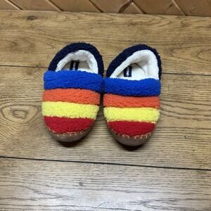 Lands' End Kids Slippers - Multicolor Stripes